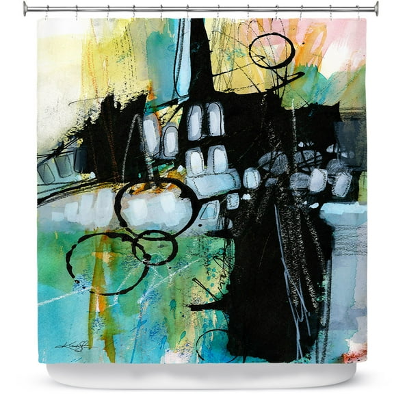 Shower Curtains 70" x 73" from DiaNoche Designs by Kathy Stanion - Coddiwomple10