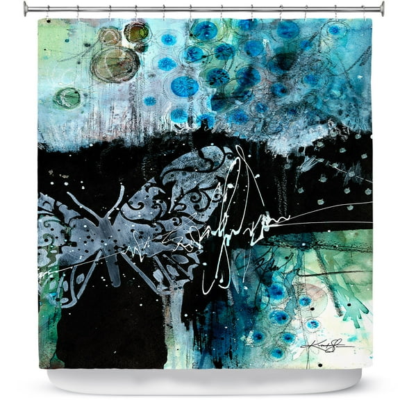 Shower Curtains 70" x 73" from DiaNoche Designs by Kathy Stanion - Coddiwomple16