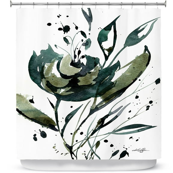 Shower Curtains 70" x 73" from DiaNoche Designs by Kathy Stanion - Organic Impressions 116