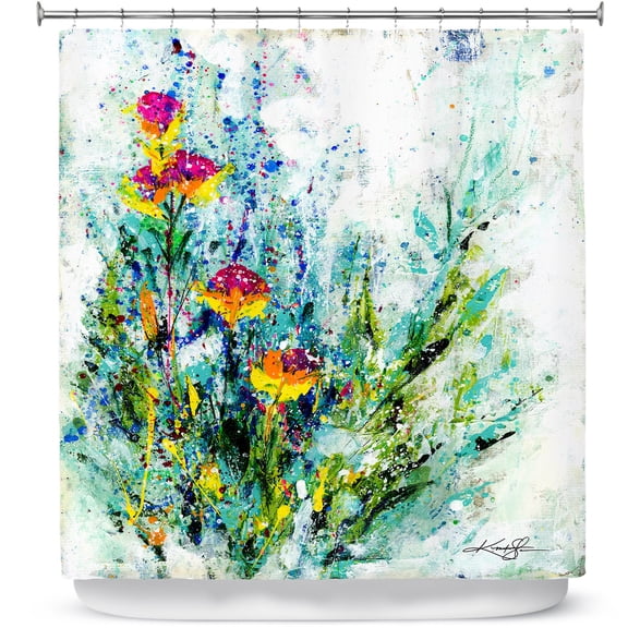 Shower Curtains 70" x 73" from DiaNoche Designs by Kathy Stanion - Sweet Memories 3