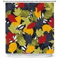 thumbnail image 1 of Shower Curtains 70" x 73" from DiaNoche Designs by Metka Hiti - Autumn Leafs, 1 of 1