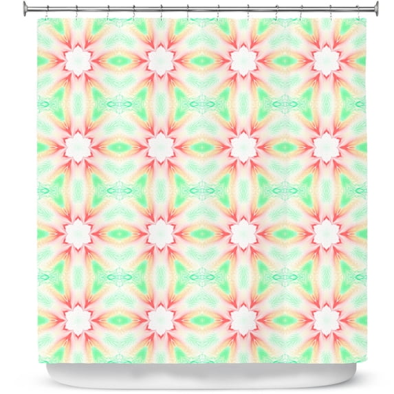 Shower Curtains 70" x 73" from DiaNoche Designs by Pam Amos - Lace Ripples 2