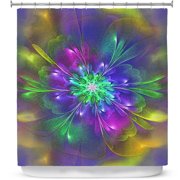 Shower Curtains 70" x 73" from DiaNoche Designs by Pam Amos - Purple Hues