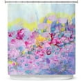 thumbnail image 1 of Shower Curtains 70" x 73" from DiaNoche Designs by Rina Patel Art - Spring Has Sprung 1, 1 of 1