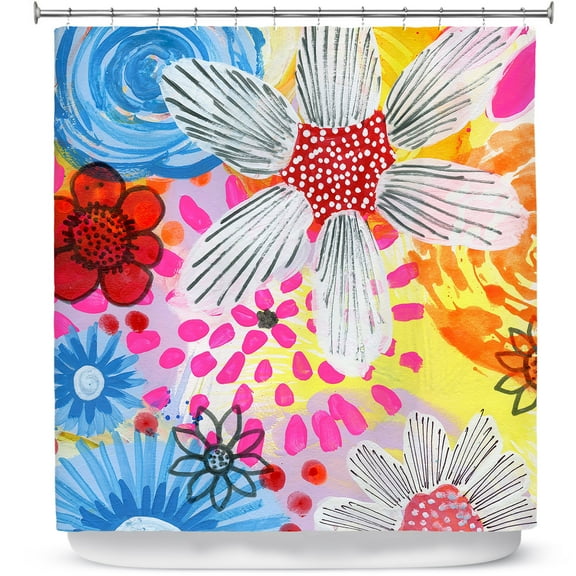 Shower Curtains 70" x 73" from DiaNoche Designs by Robin Mead - Believe