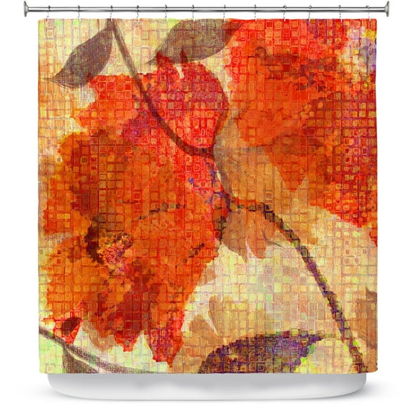 Shower Curtains 70" x 73" from DiaNoche Designs by Ruth Palmer - Wallflower