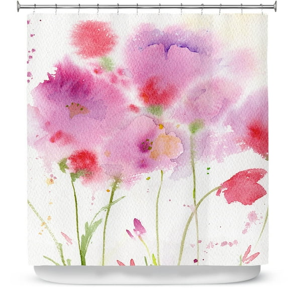 Shower Curtains 70" x 73" from DiaNoche Designs by Sheila Golden - Lyrical