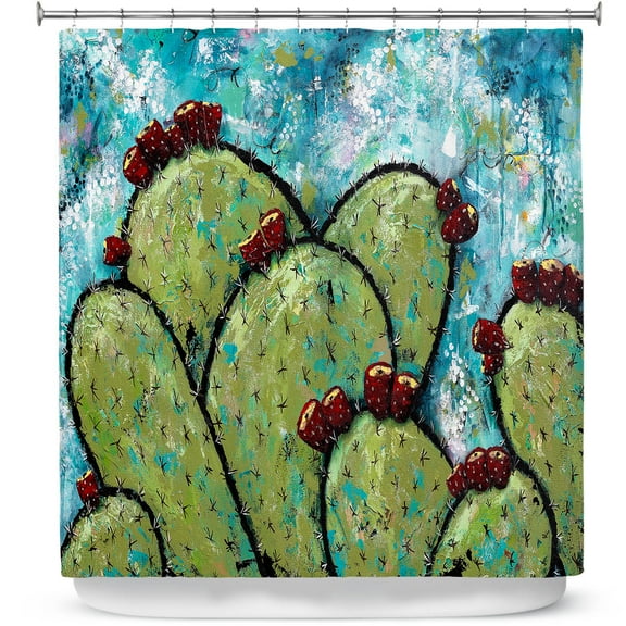 Shower Curtains 70" x 73" from DiaNoche Designs by Sue Allemand - Along the Coast