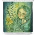 thumbnail image 1 of Shower Curtains 70" x 84" from DiaNoche Designs by Amalia K. - Butterfly Queen, 1 of 1