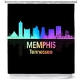 thumbnail image 1 of Shower Curtains 70" x 84" from DiaNoche Designs by Angelina Vick - City V Memphis Tennessee, 1 of 1