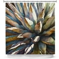 thumbnail image 1 of Shower Curtains 70" x 84" from DiaNoche Designs by Anne Gifford - Sunstruck Yucca Plant, 1 of 1