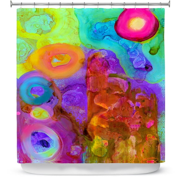 Shower Curtains 70" x 84" from DiaNoche Designs by China Carnella - Finding Equilibrium
