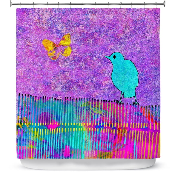 Shower Curtains 70" x 84" from DiaNoche Designs by China Carnella - Tierra Magic