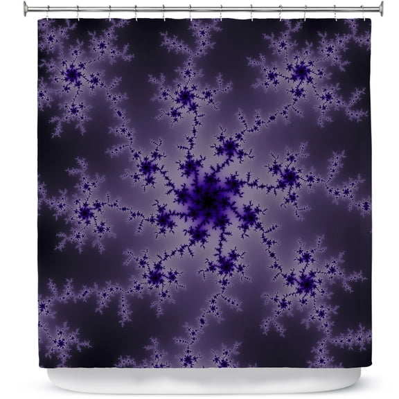 Shower Curtains 70" x 84" from DiaNoche Designs by Christy Leigh - Imperial Mystery