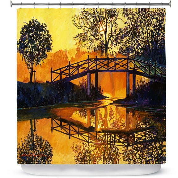 Shower Curtains 70" x 84" from DiaNoche Designs by David Lloyd Glover - Solitude