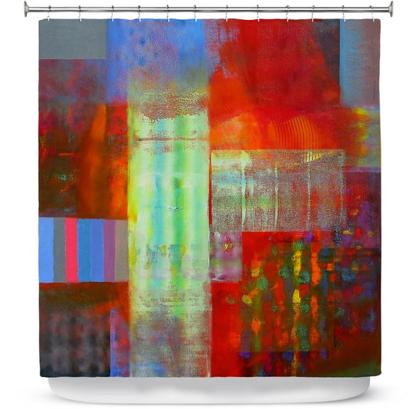 Shower Curtains 70" x 84" from DiaNoche Designs by Hooshang Khorasani - The Road Not Taken Horses