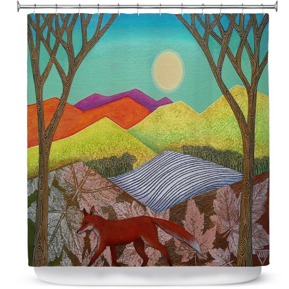Shower Curtains 70" x 84" from DiaNoche Designs by Jennifer Baird - Autumn Into Winter 2