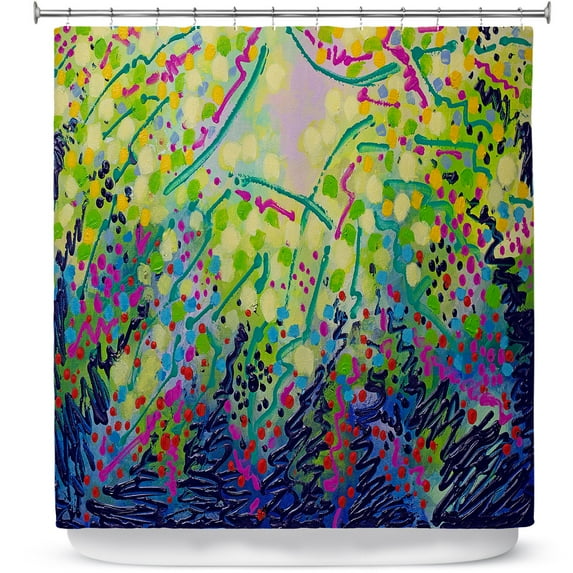 Shower Curtains 70" x 84" from DiaNoche Designs by John Nolan - Abstract 2