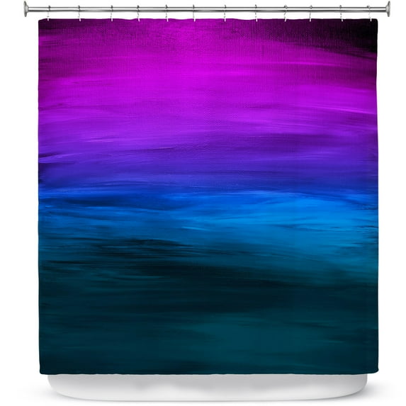 Shower Curtains 70" x 84" from DiaNoche Designs by Julia Di Sano - Coastal Sunset 3