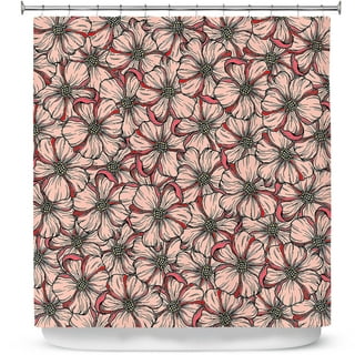 Decorative Kitchen Towels  Robin Mead - Flower Black White - DiaNoche  Designs