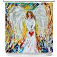 thumbnail image 1 of Shower Curtains 70" x 84" from DiaNoche Designs by Karen Tarlton - Angel of My Heart, 1 of 1