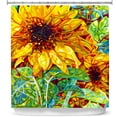 thumbnail image 1 of Shower Curtains 70" x 84" from DiaNoche Designs by Mandy Budan - Summer Garden, 1 of 1