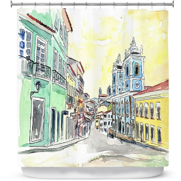 Shower Curtains 70" x 84" from DiaNoche Designs by Markus Bleichner - Bahia Brazil