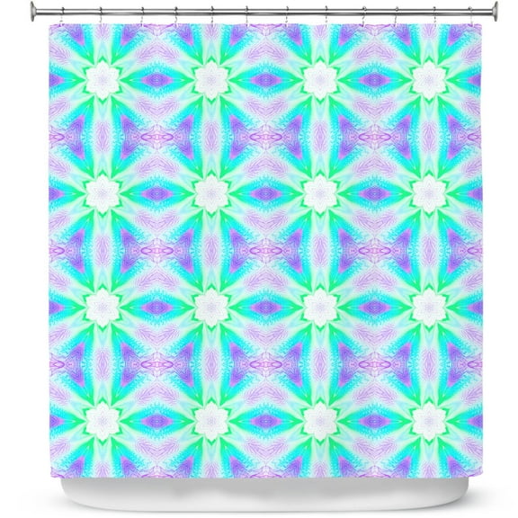 Shower Curtains 70" x 84" from DiaNoche Designs by Pam Amos - Lace Ripples 3
