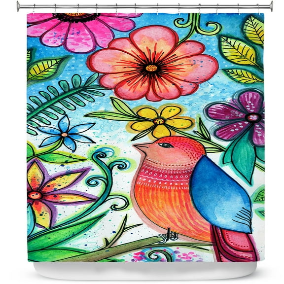 Shower Curtains 70" x 84" from DiaNoche Designs by Robin Mead - Simple Blessings