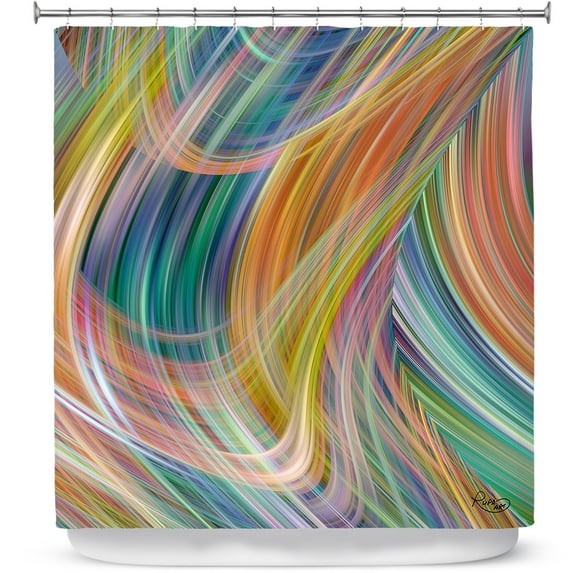 Shower Curtains 70" x 84" from DiaNoche Designs by Ruth Palmer - Lazy Breezy Day IV