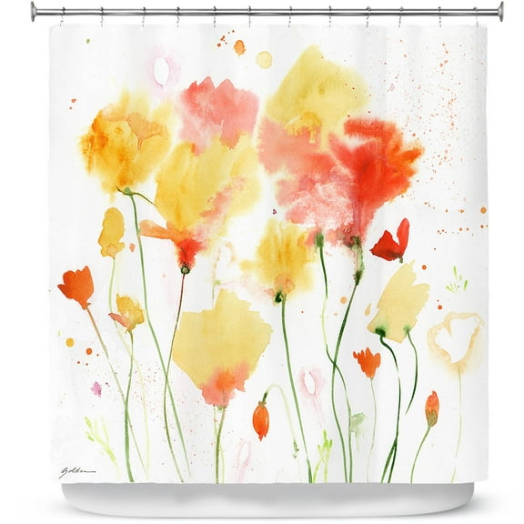 Shower Curtains 70" x 84" from DiaNoche Designs by Sheila Golden - Reach for the Sky