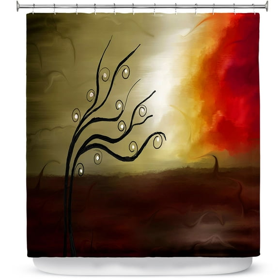 Shower Curtains 70" x 84" from DiaNoche Designs by Tara Viswanathan - Wild Desire I