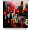 thumbnail image 1 of Shower Curtains 70" x 93" from DiaNoche Designs by Aja Ann - Faces of the City 145, 1 of 1