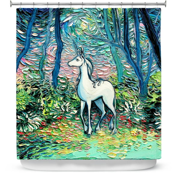 Shower Curtains 70" x 93" from DiaNoche Designs by Aja Ann - Shadow Forest