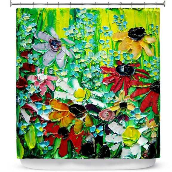 Shower Curtains 70" x 93" from DiaNoche Designs by Aja Ann - Stories From a Field Act lxxvii