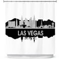 thumbnail image 1 of Shower Curtains 70" x 93" from DiaNoche Designs by Angelina Vick - City IV Las Vegas Nevada, 1 of 1