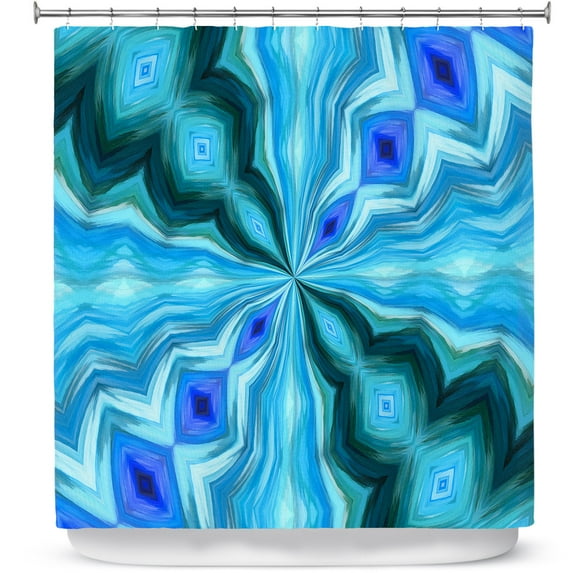 Shower Curtains 70" x 93" from DiaNoche Designs by Angelina Vick - Float Abstract 1