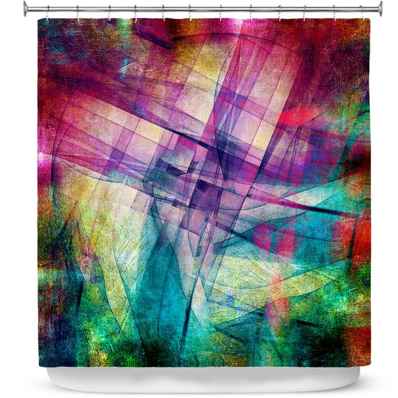 Shower Curtains 70" x 93" from DiaNoche Designs by Angelina Vick - The Building Blocks