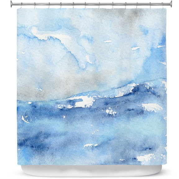 Shower Curtains 70" x 93" from DiaNoche Designs by Brazen Design Studio - Tempest
