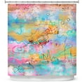 thumbnail image 1 of Shower Curtains 70" x 93" from DiaNoche Designs by Dora Ficher - The Sounds of Trumpets, 1 of 1