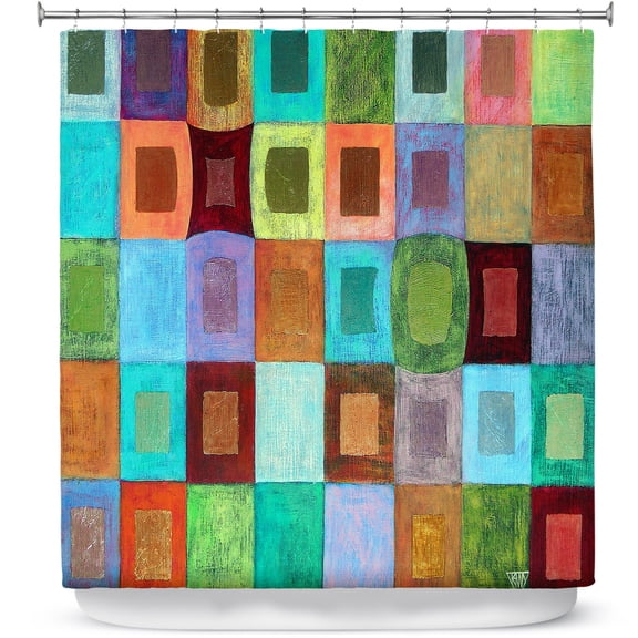 Shower Curtains 70" x 93" from DiaNoche Designs by Jennifer Baird - Light Colour
