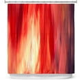 thumbnail image 1 of Shower Curtains 70" x 93" from DiaNoche Designs by Julia Di Sano - Irradiated Red, 1 of 1