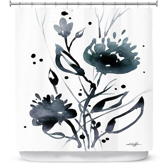 Shower Curtains 70" x 93" from DiaNoche Designs by Kathy Stanion - Organic Impressions 117