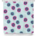 thumbnail image 1 of Shower Curtains 70" x 93" from DiaNoche Designs by Metka Hiti - Flower Blossoms, 1 of 1
