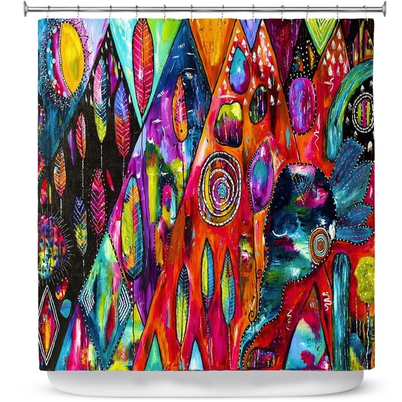 Shower Curtains 70" x 93" from DiaNoche Designs by Michele Fauss - Mountains of Hope