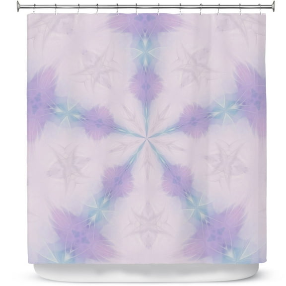 Shower Curtains 70" x 93" from DiaNoche Designs by Pam Amos - Emerald Opal