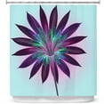thumbnail image 1 of Shower Curtains 70" x 93" from DiaNoche Designs by Pam Amos - Floral Bliss Blues, 1 of 1