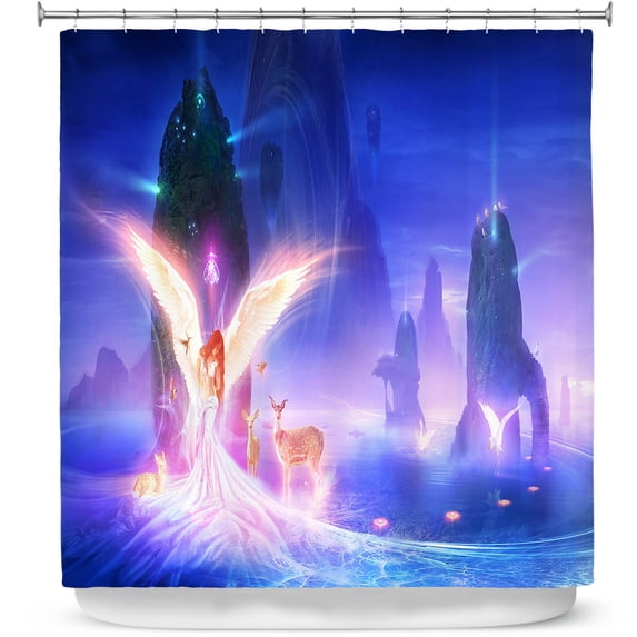 Shower Curtains 70" x 93" from DiaNoche Designs by Philip Straub - Ooulana