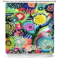 thumbnail image 1 of Shower Curtains 70" x 93" from DiaNoche Designs by Robin Mead - Botanical 1, 1 of 1