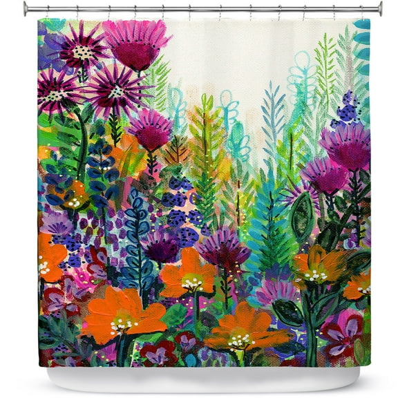 Shower Curtains 70" x 93" from DiaNoche Designs by Robin Mead - Cynefin
